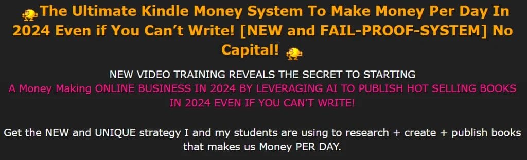 Make Money With Kindle Books In 2024 Make Money With Kindle Books In 2024