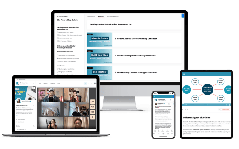 Create And Go – Six-Figure Blog Builder