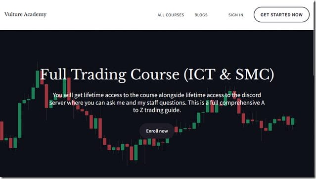 Vulture Academy – Full Trading Course ITC & SMC
