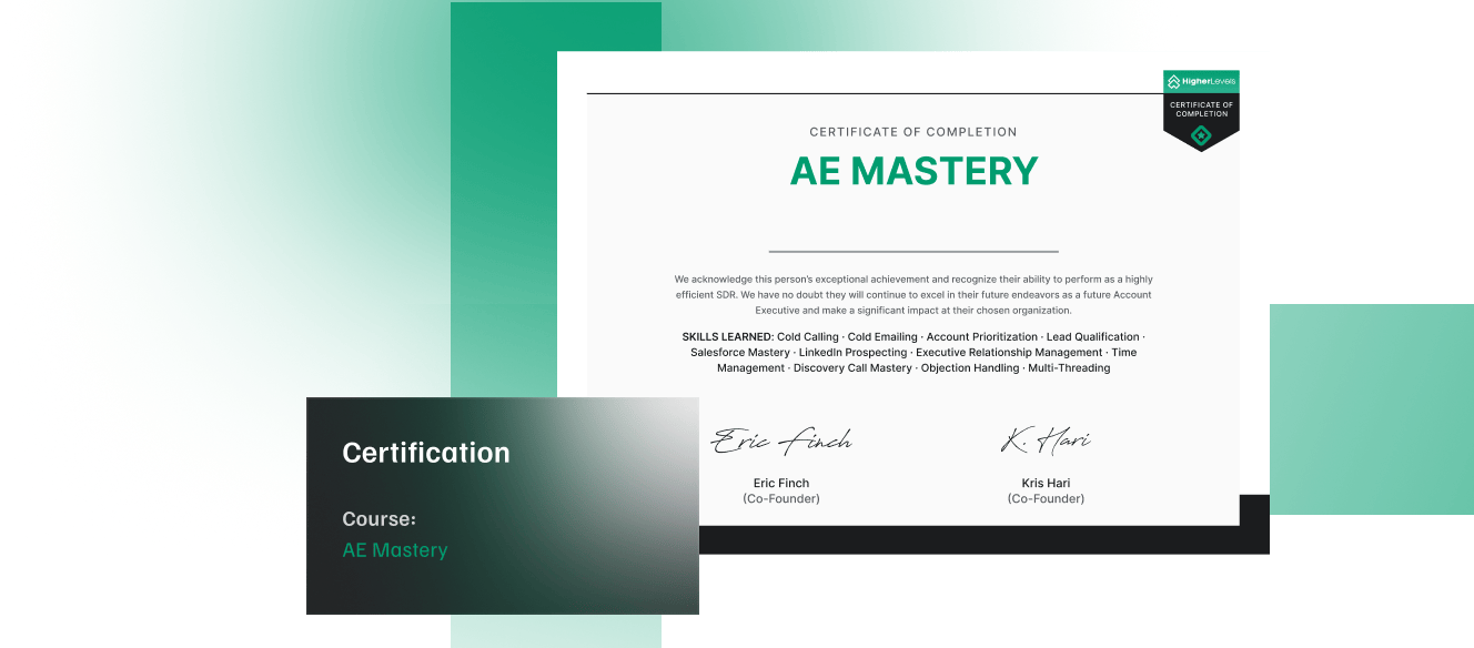Higher Levels – Ae Mastery